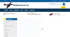 Desktop Screenshot of modelcorner.co.uk